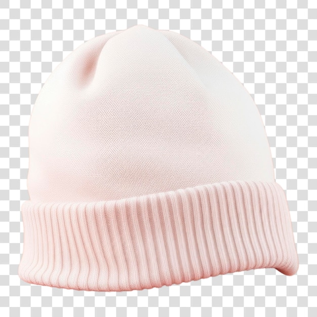 PNG Beanie mockup white sweatshirt headgear