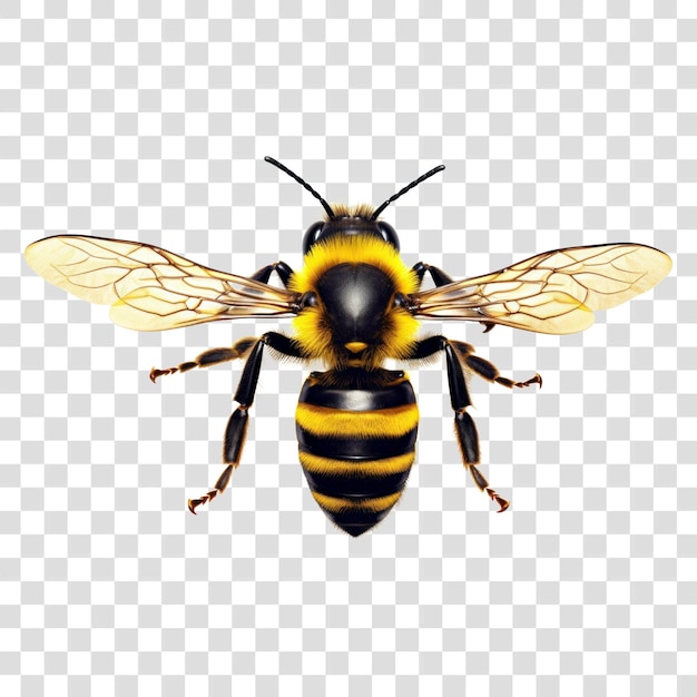 PNG Bee animal insect hornet transparent background