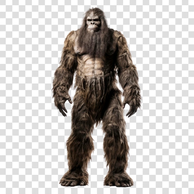 PSD png big foot monkey mammal ape