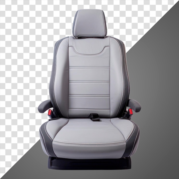 PSD png car vehicle seat white background