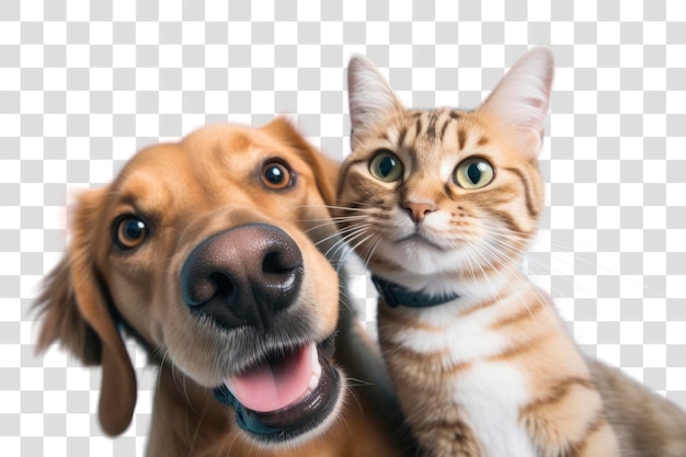 PSD png cat and dog mammal animal nose ai generated image by rawpixel