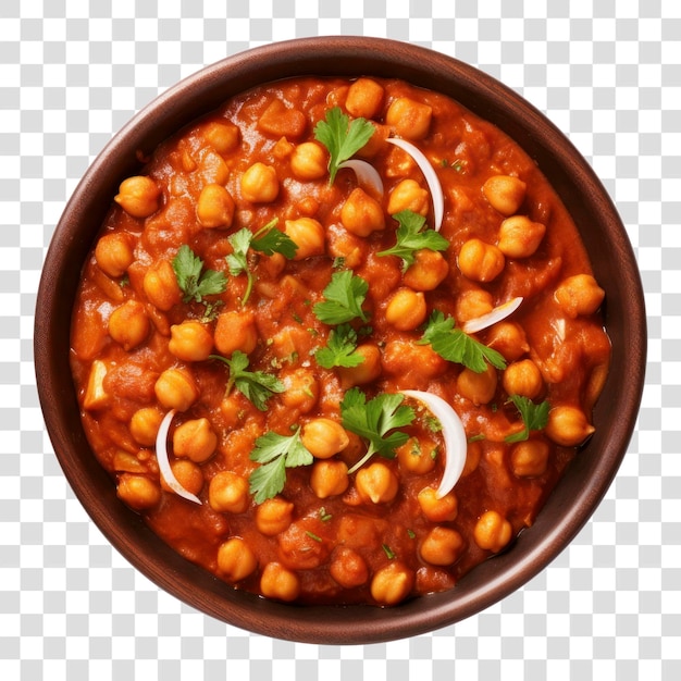 PSD png chana masala curry food meal