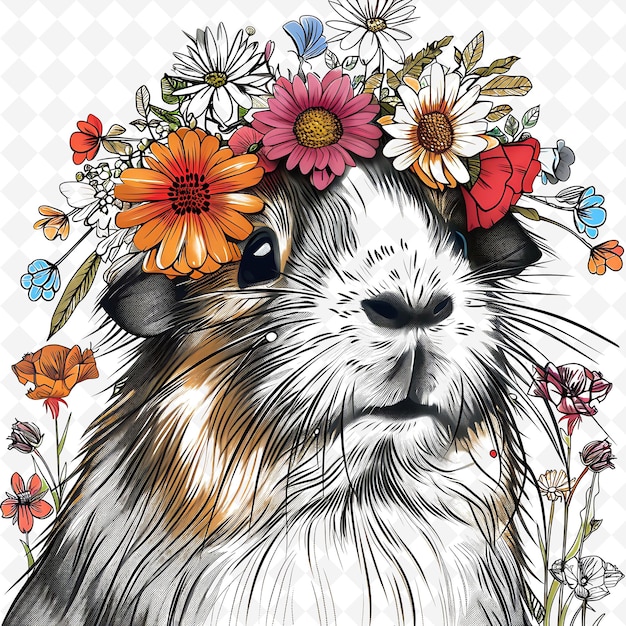 PSD png creative animal outlines captivating artwork celebrating natures diverse wildlife