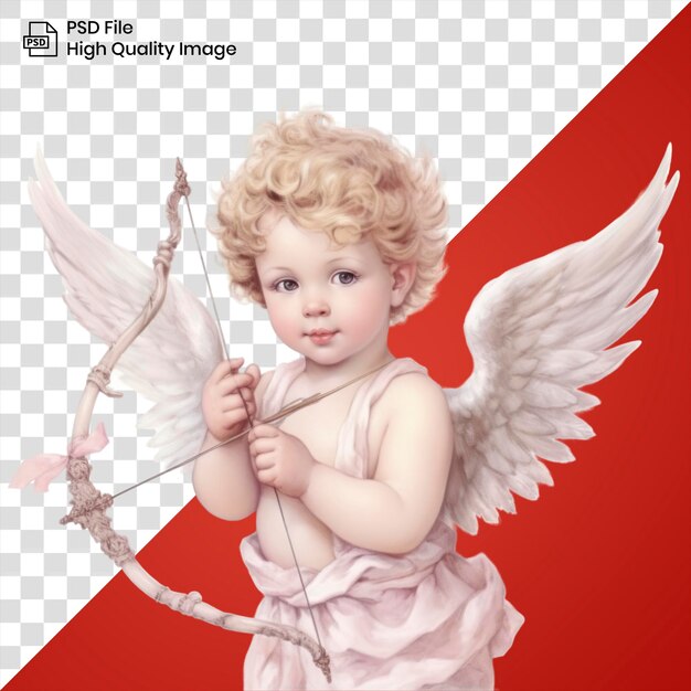 PNG Cupid baby representation creativity