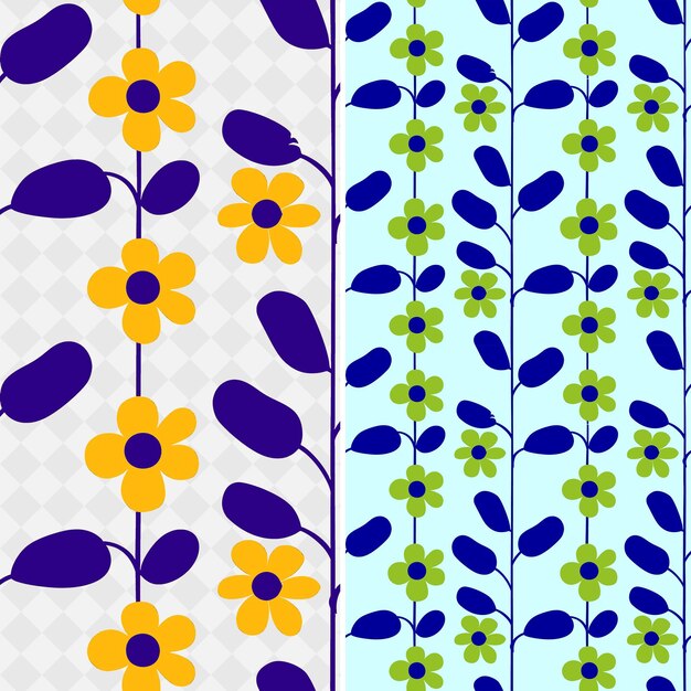 Png Dainty Buttercup Flowers With Rounded Petal Outlines and Pla Nature Pattern Outline Art Design