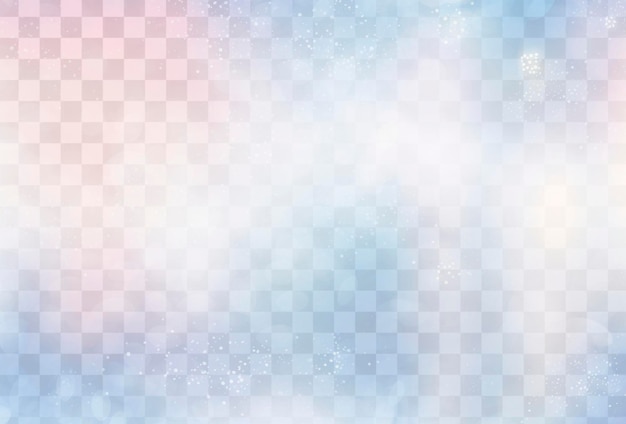 PSD png dreamy abstract bokeh background