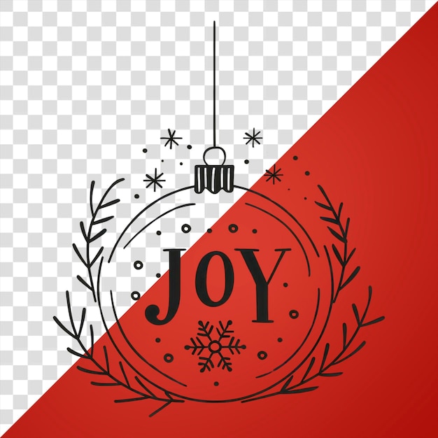 PNG Elegant festive holiday ornament illustration