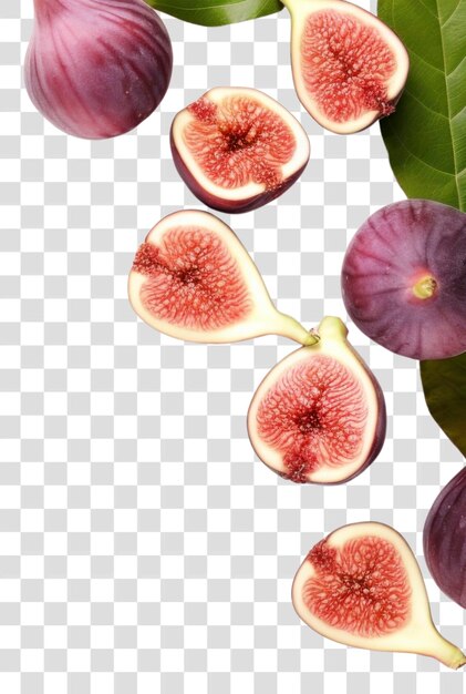 PSD png figs fruit plant food