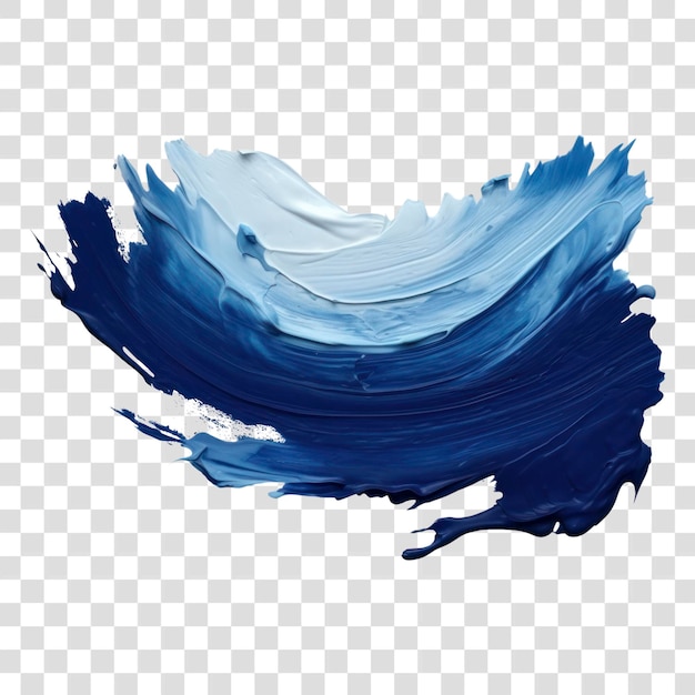 PNG Flat dark blue pastel brushstroke white background splattered creativity AI generated Image