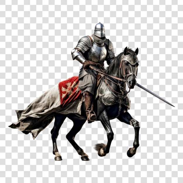 PSD png gendarmes knight horse animal