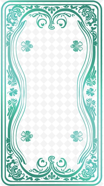 Png Good Luck Postcard Design With Lucky Frame Style Design Deco Outline Arts Scribble Decorative