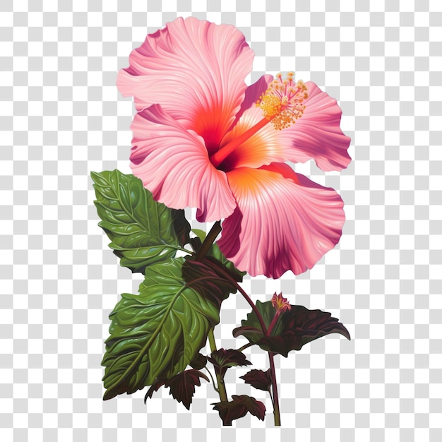 PNG Hibiscus flower plant inflorescence