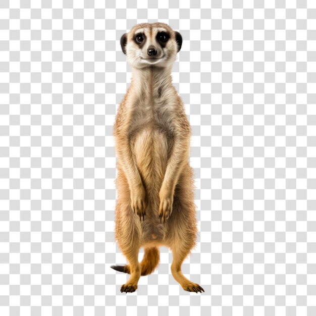 PSD png meerkat meerkat wildlife standing