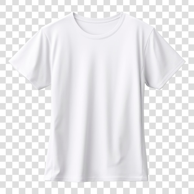 PNG Plain white tshirt mockup