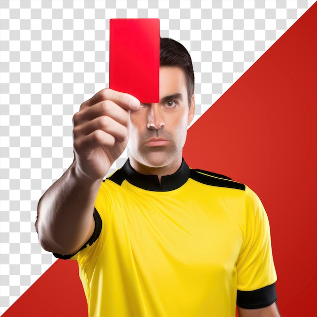 PSD png portrait football yellow adult