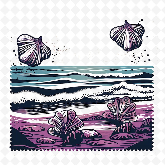 PNG Premium Watercolor Flower Stamps Artistic Designs for Creative Projects Clipart and Tattoo