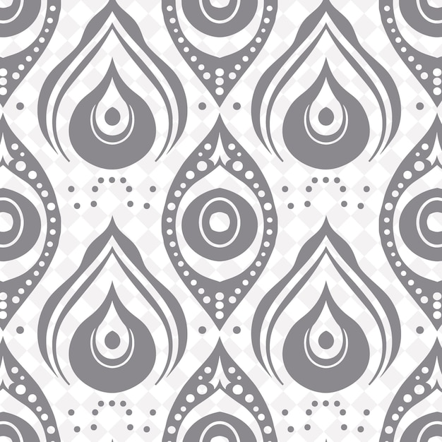 Png Simple Minimalist Geometric Pattern in the Style of Myanmar Creative Outline Art Collections