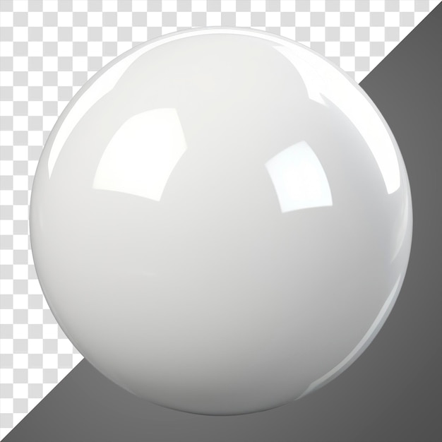 PSD png sphere shape white white background simplicity ai generated image by rawpixel