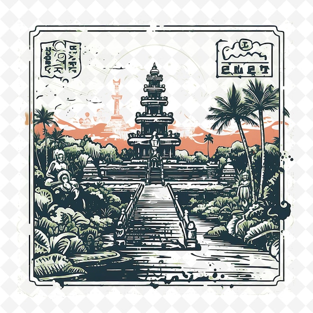 PSD png stamp designs captivating city stamps that chronicle global grandeur