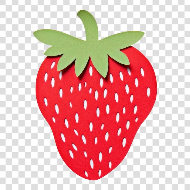 PSD png strawberry fruit plant food ai generated image by rawpixel