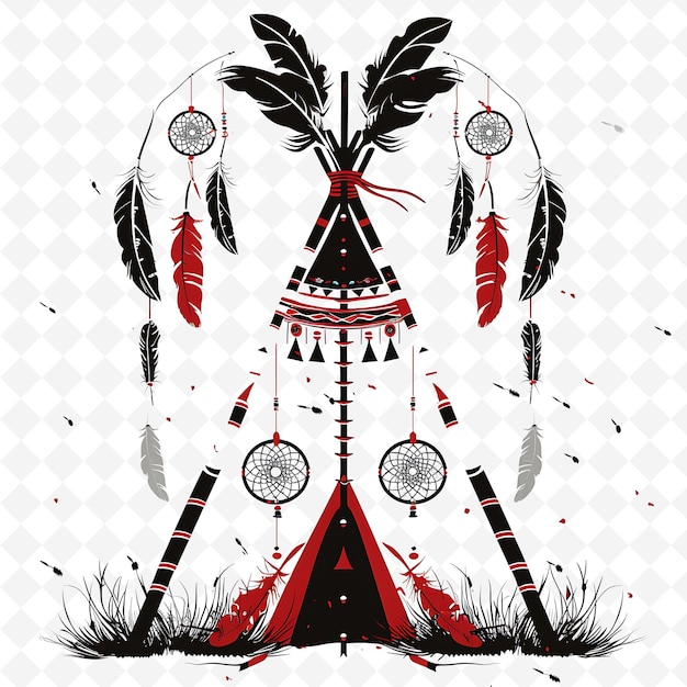 Png Teepee Gate With Native American Wedding Decorations Gate Is Creative Abstract Art Designs