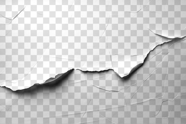 PSD png torn strip of paper effect transparent background ai generated image by rawpixel