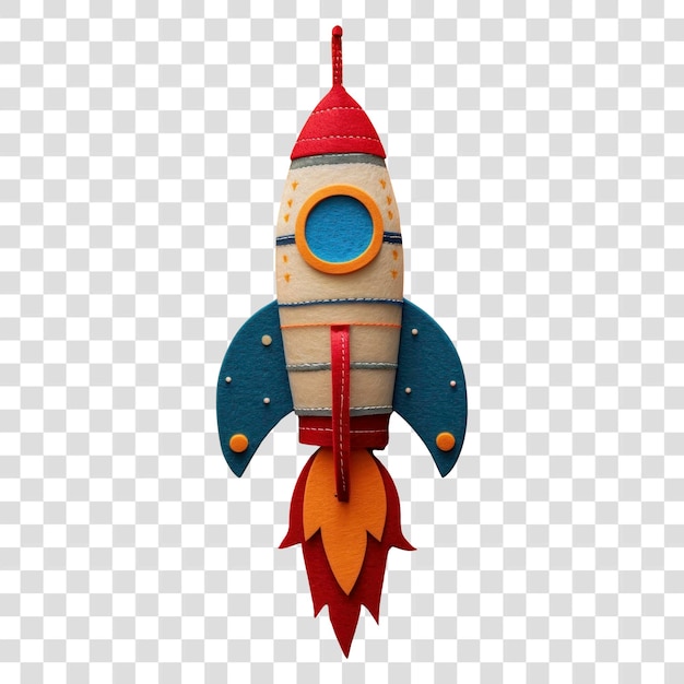 PNG Wallpaper of felt rocket art creativity handicraft