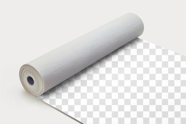 PNG yoga mat mockup transparent design