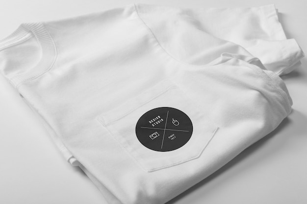 Pocket T-Shirt Mockup