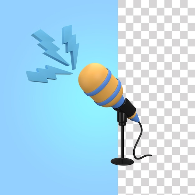 Podcast 3d icon