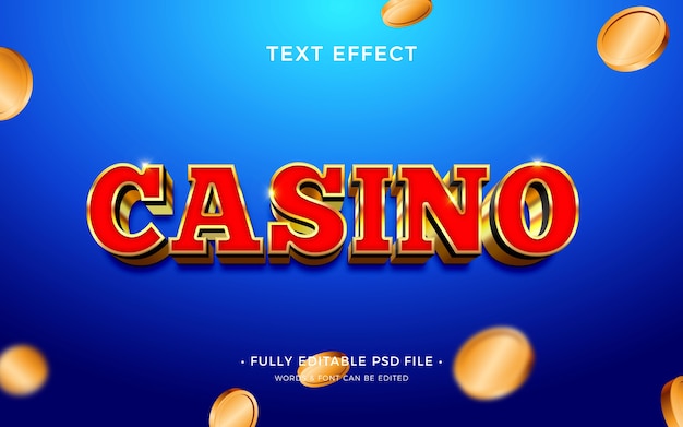 Poker text effect