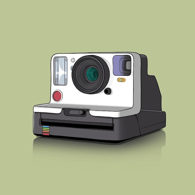 PSD polaroid camera