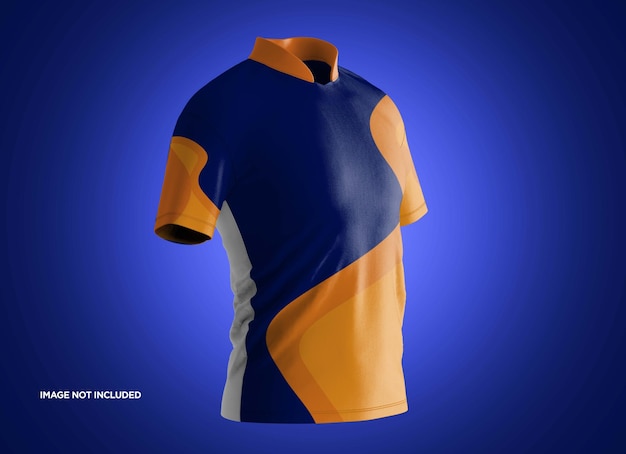 Polo Sanghai Short Sleeve Mockup