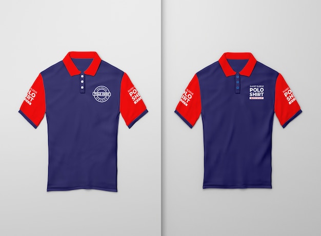 Polo shirt mockup design