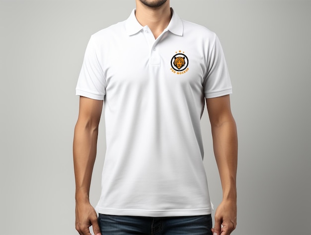 Polo shirt mockup PSD