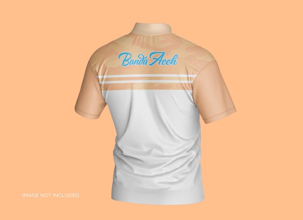 Polo T-Shirt Collar Mandarin Mockup