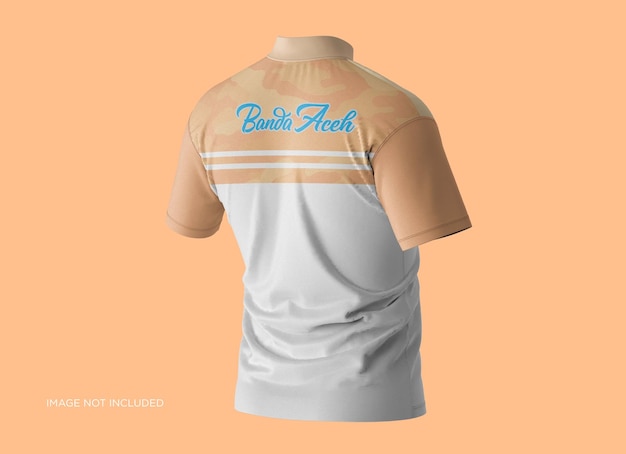 Polo T-Shirt Collar Mandarin Mockup