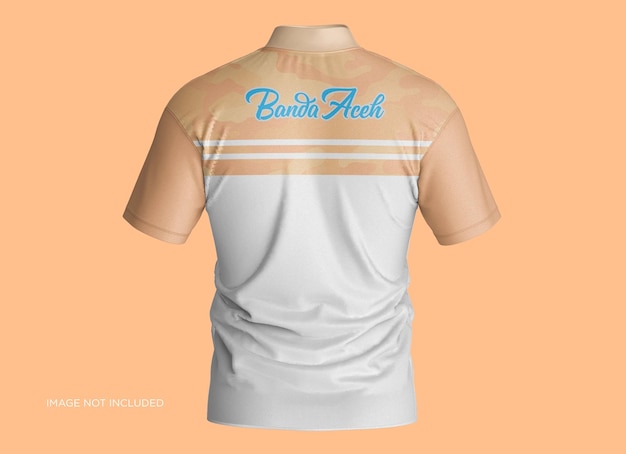 Polo T-Shirt Collar Mandarin Mockup