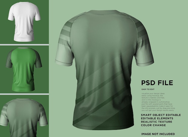 Polo T-Shirt Raglan U-Neck Short Mockup