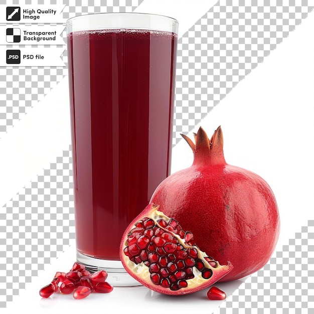 a pomegranate and a pomegranate with a picture of a pomegranate on it