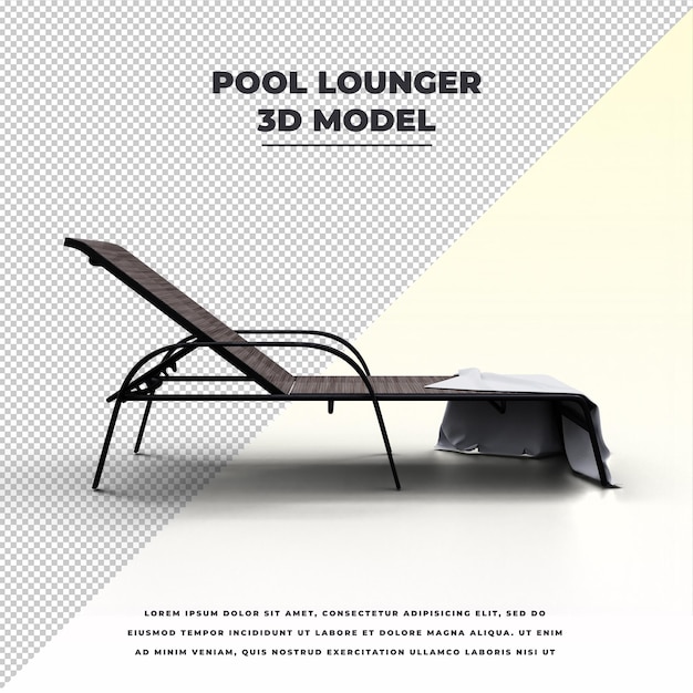 Pool lounger