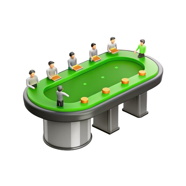 a pool table with people playing a game of pool