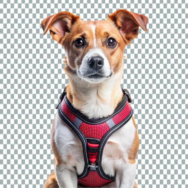 Portuguese podengo breed dog isolated on transparent background