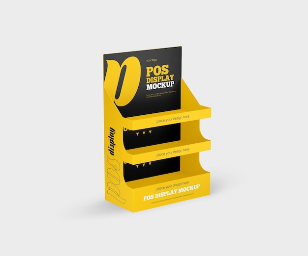 POS display mockup