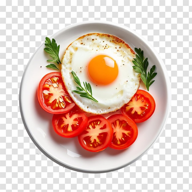 pose egg and on transparent background