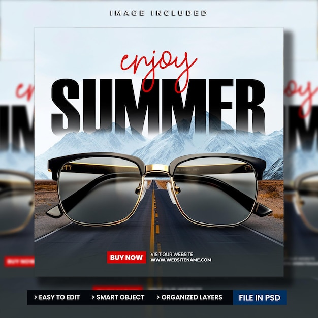 a post for enjoy summer with sunglasses collection