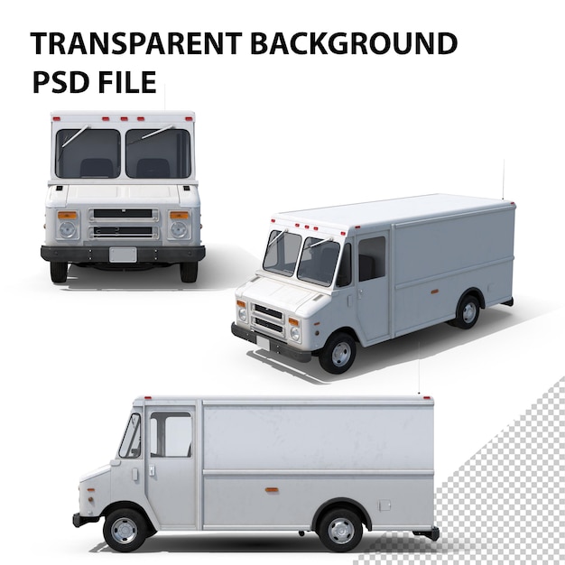 Post Office Truck PNG