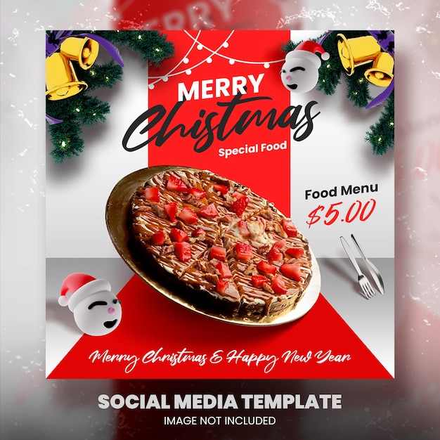 Post social media christmas Special Promo