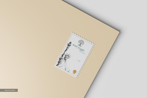 Postage Stamp Mockup