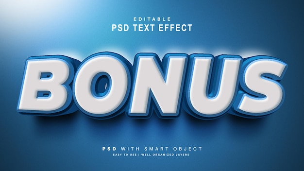 PSD a poster for a 3d text effect with a picture of a 3d text effect